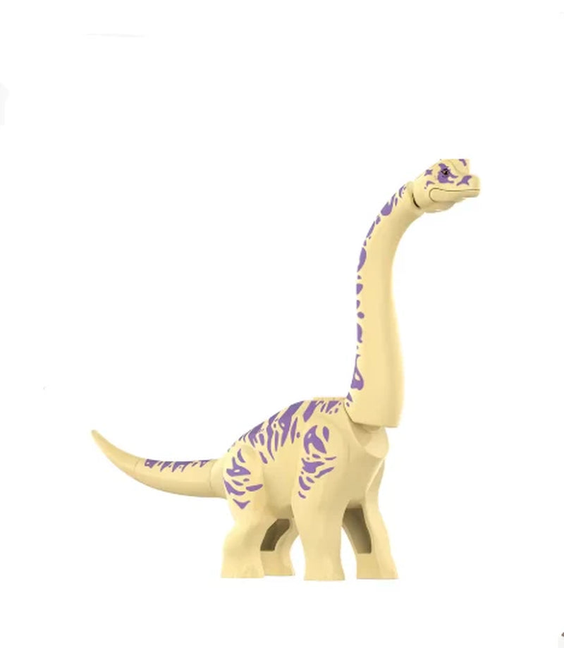 Jurassic Dinosaur Building Blocks Set – Titanosaurus Brick Figure with Movable Joints, DIY Dino Construction Toy, Compatible with Major Brick Brands, Kids Gift