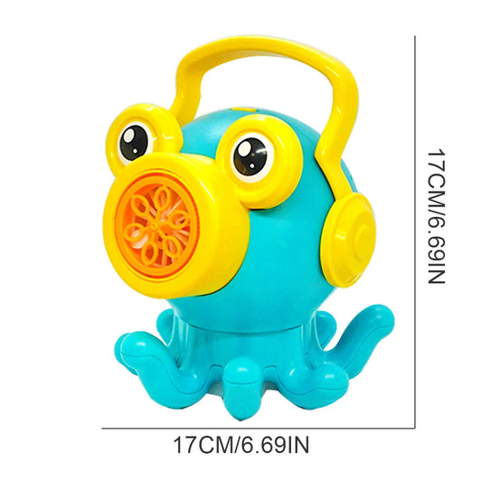 Bubble Gun Toys for 3+ Year Old Kids Boys Girls, Automatic Bubble Machine with Bubble Solution, Summer Outdoor Kids Toys