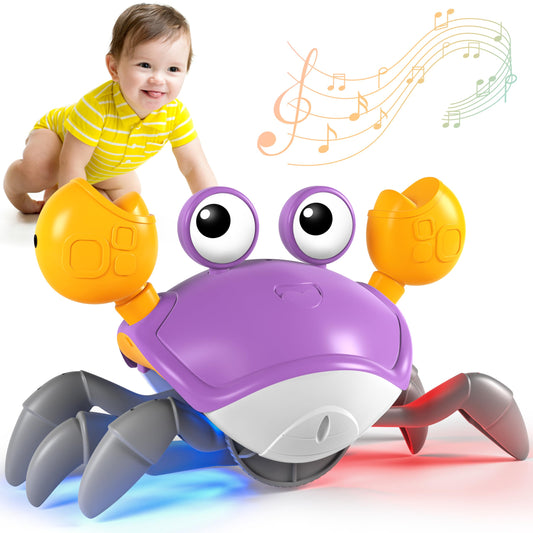 Automated Sensory Musical Crab for Infant Stimulation