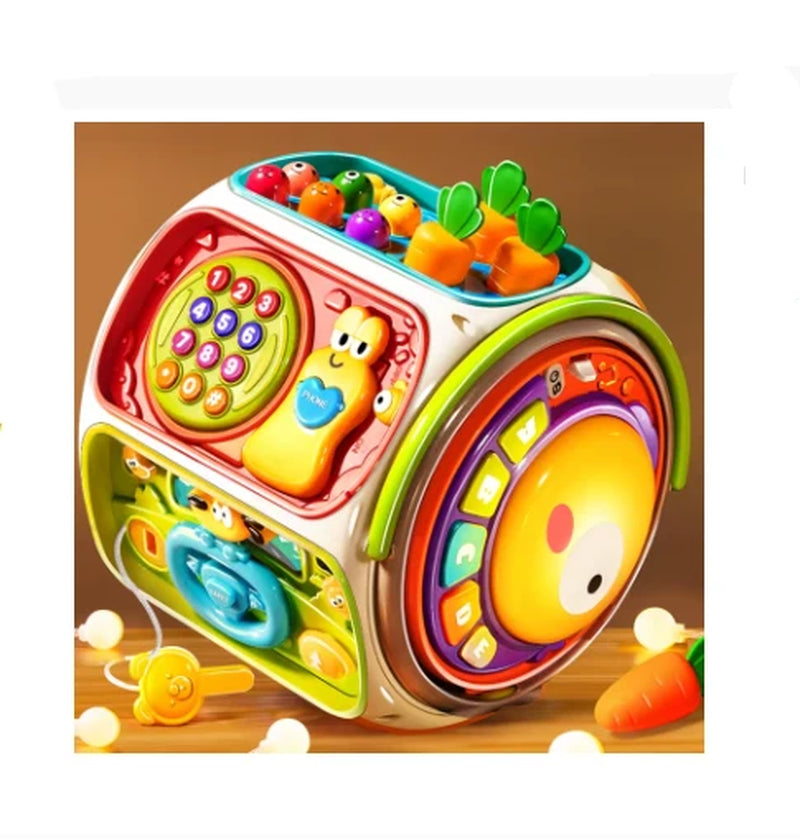 Baby Cell Phone Toy with Music & Lights – Kids Educational Mobile Phone Speaker Toy, Sound & Early Development Learning Toy for 12+ Months, Gift for Toddlers