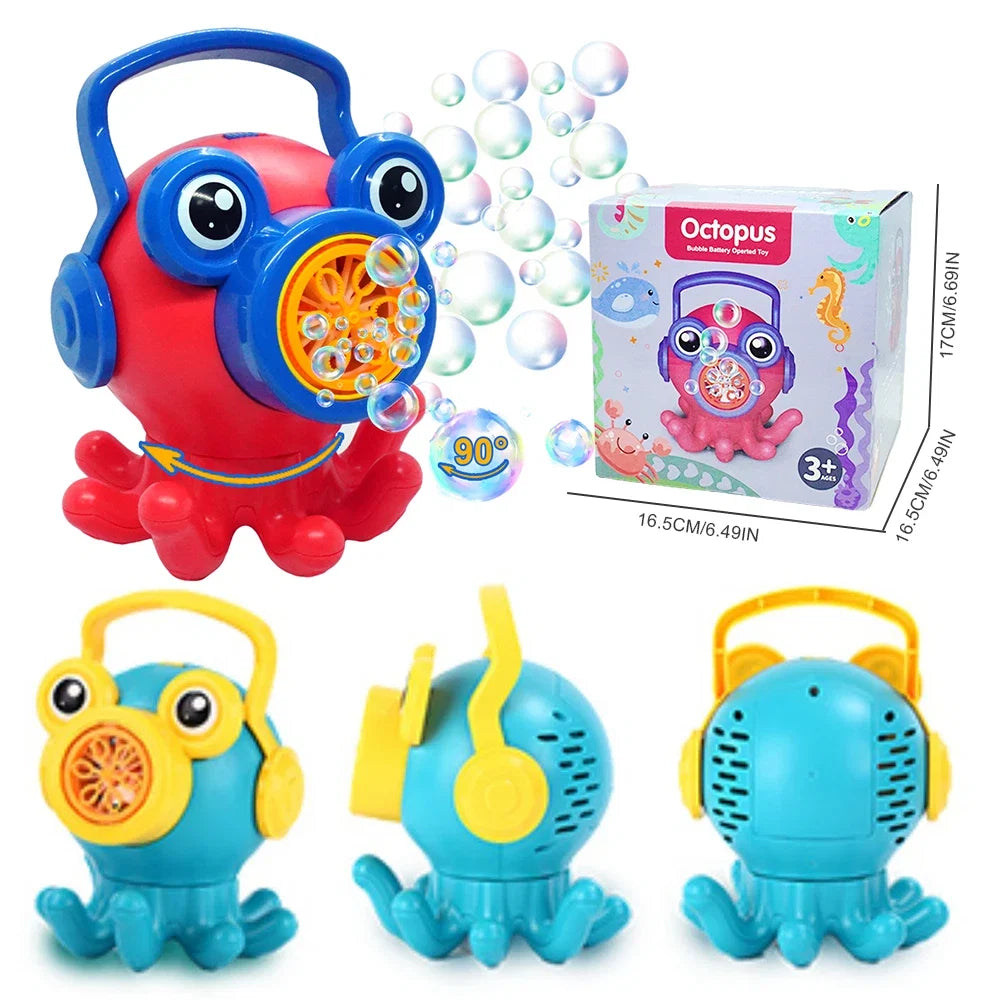 Cactus Bubble Machine, Automatic Bubble Blower with Music & Wiggle Action, Portable Handheld Bubble Maker with Lights, Birthday Gifts for Toddlers, Party Favors Toys, Easter Basket Stuffers for Kids