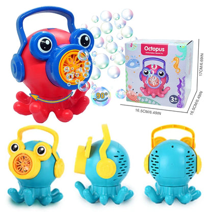 Cactus Bubble Machine, Automatic Bubble Blower with Music & Wiggle Action, Portable Handheld Bubble Maker with Lights, Birthday Gifts for Toddlers, Party Favors Toys, Easter Basket Stuffers for Kids