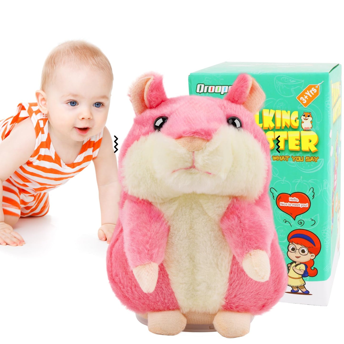 Eloquent Echo Hamster: Interactive Speaking Toy for Children