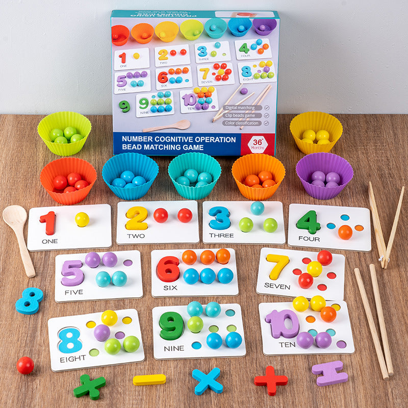Children's Number Recognition Toy for Early Education