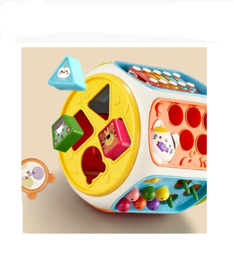 Baby Cell Phone Toy with Music & Lights – Kids Educational Mobile Phone Speaker Toy, Sound & Early Development Learning Toy for 12+ Months, Gift for Toddlers