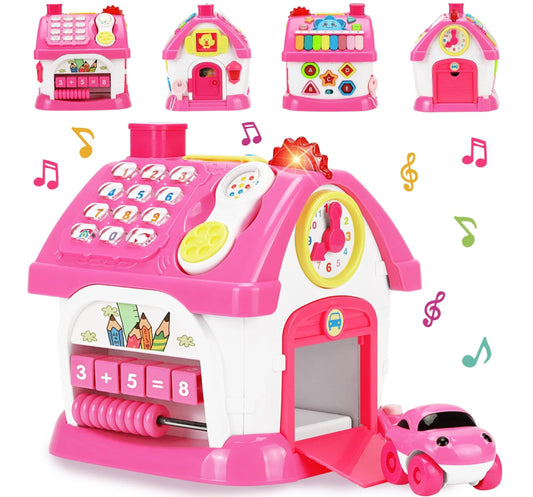 8-in-1 Montessori Musical House Toy