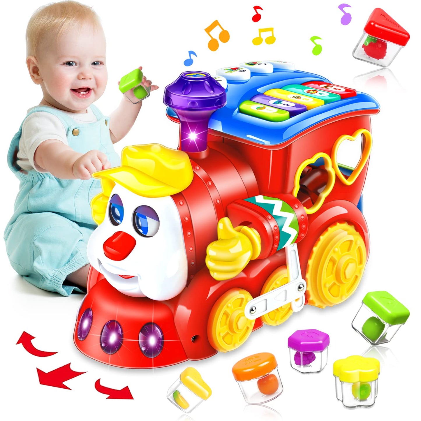 Melodic Educational Train Set for Toddlers