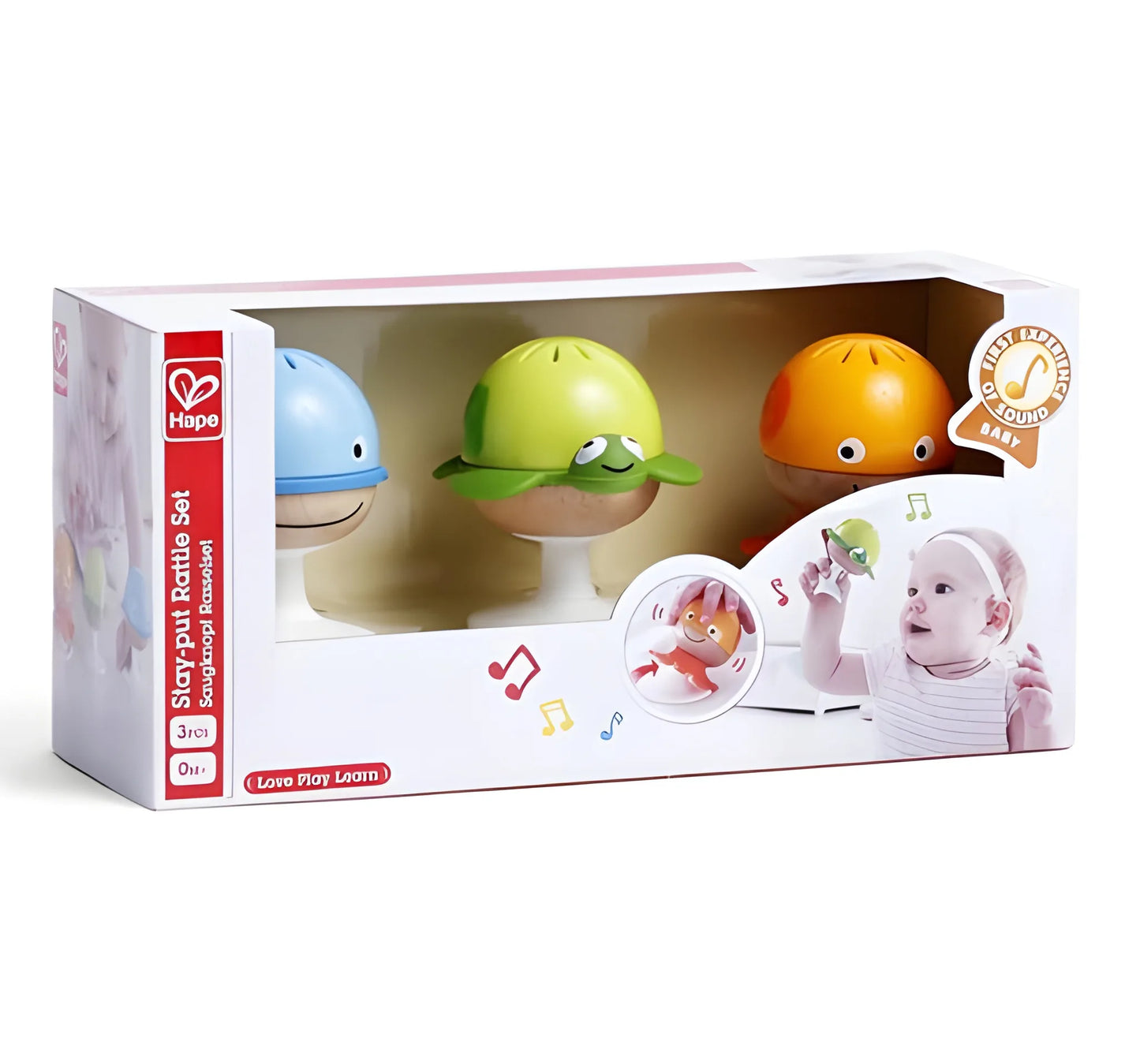 Aquatic Explorer Rattle Trio - Suction Toy for Infants