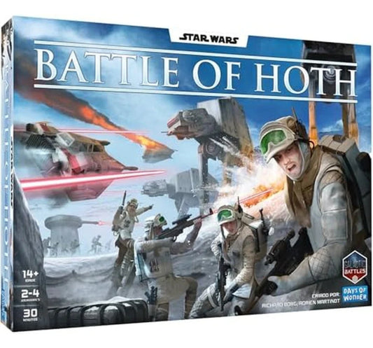 Star Wars Battle of Hoth Strategy Board Game with Miniature Figures for 2 Players