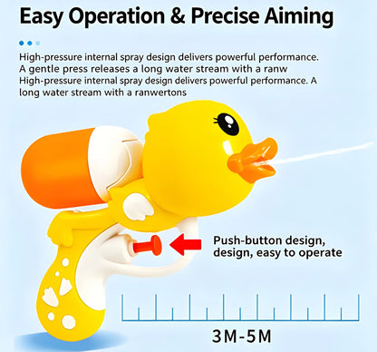 Cute Duck Water Blaster Toy for Kids Summer Outdoor Water Play