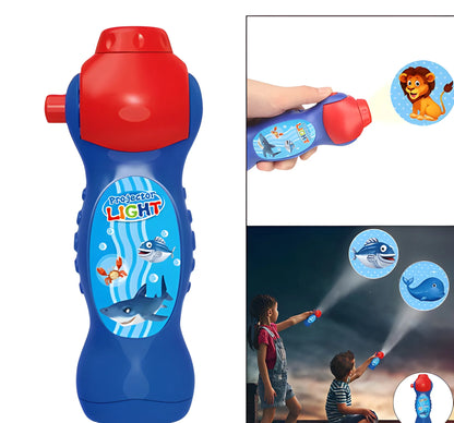 Animal Projection Flashlight Toy with 24 Patterns for Kids Bedtime and Learning