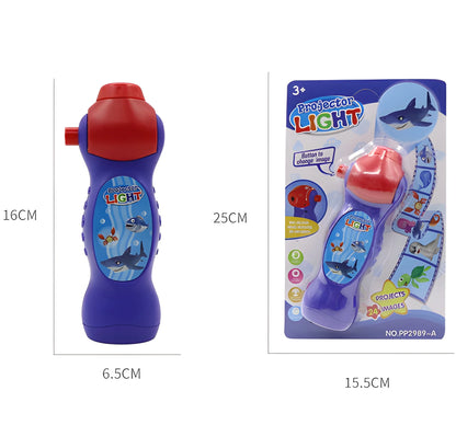 Animal Projection Flashlight Toy with 24 Patterns for Kids Bedtime and Learning