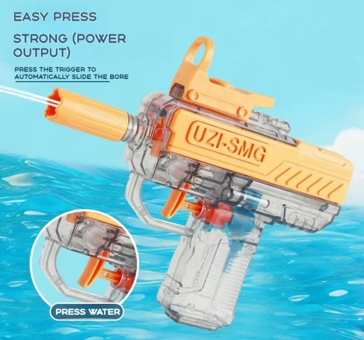 High Capacity Electric Water Blaster Toy for Kids and Outdoor Water Fights