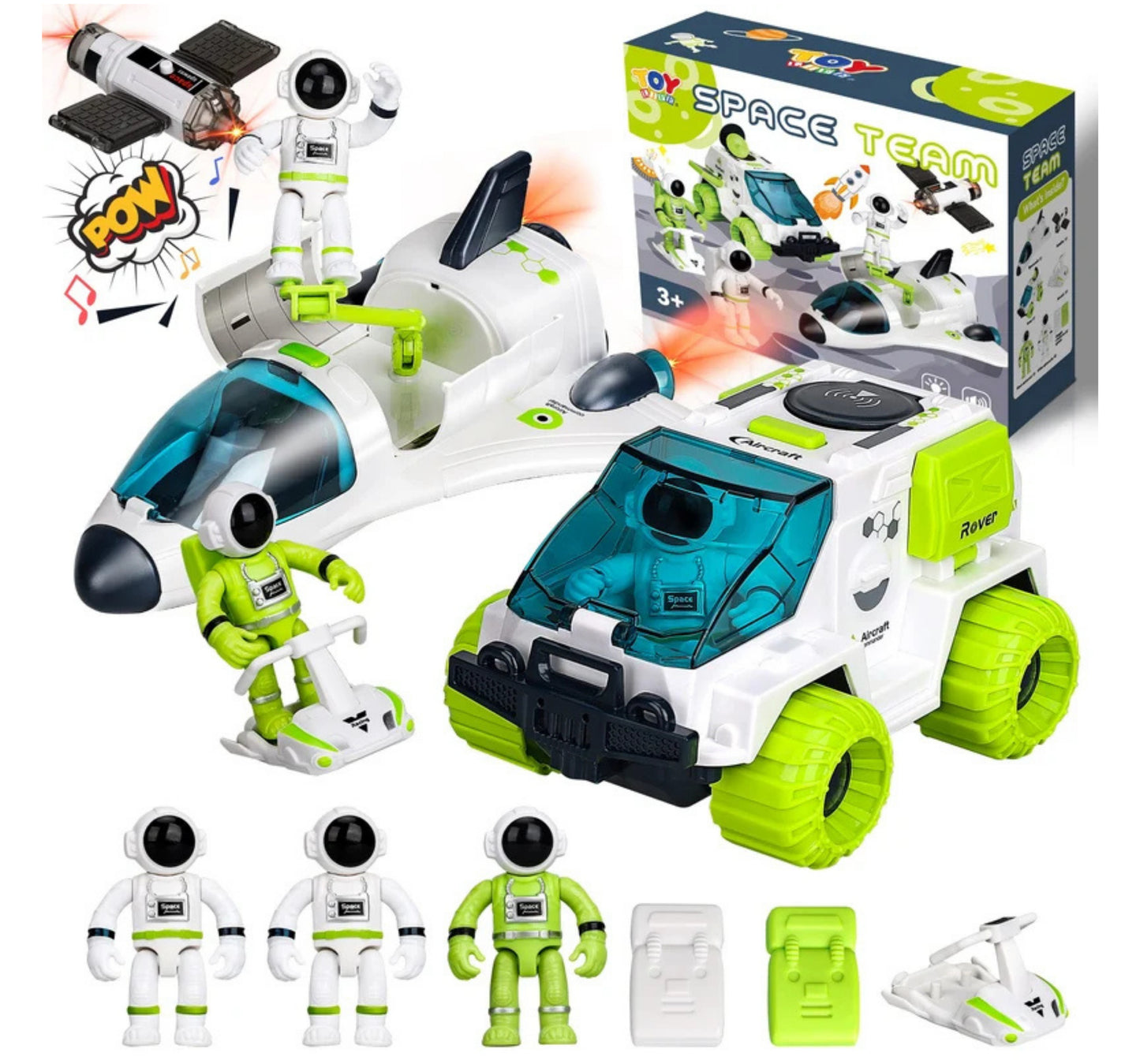 Galactic Explorers Spacecraft Set: Educational Universe Discovery Kit