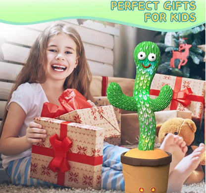 Harmonious Cactus Plush - Dancing & Recording Toy