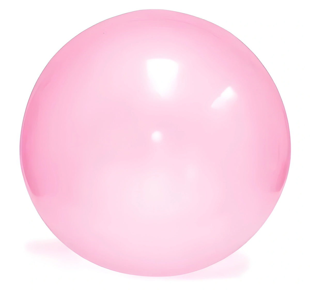Large Inflatable Bubble Balls 2 Pack 27.5 Inch Soft Outdoor Play Balls