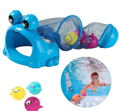 Frog Underwater Diving Toy for Kids Pool Swimming Practice and Water Play
