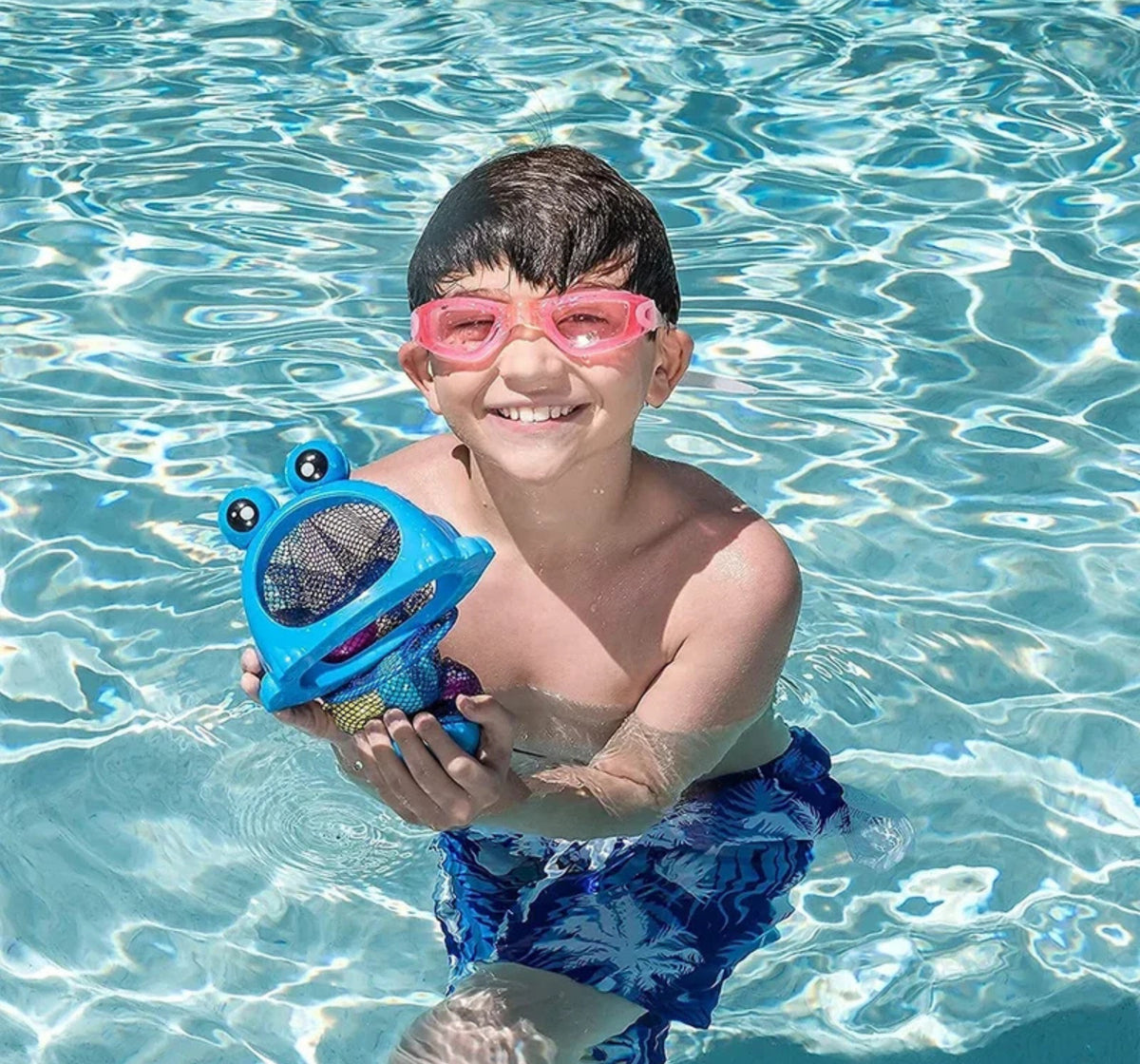 Frog Underwater Diving Toy for Kids Pool Swimming Practice and Water Play