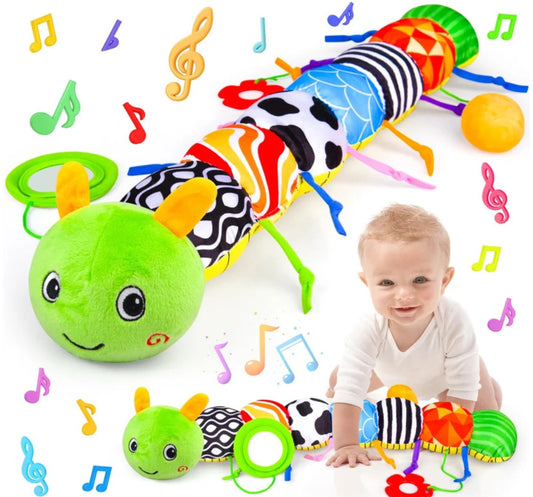 Vpkefla Caterpillar Tummy Time Toy