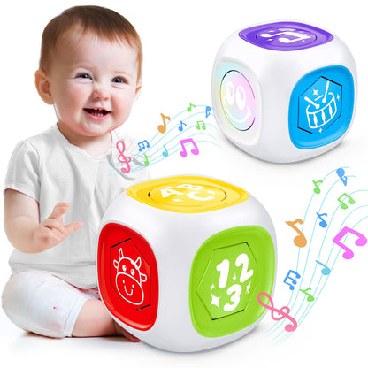Bilingual Learning Cube with Music & Light for 1+ Year Olds - main product image