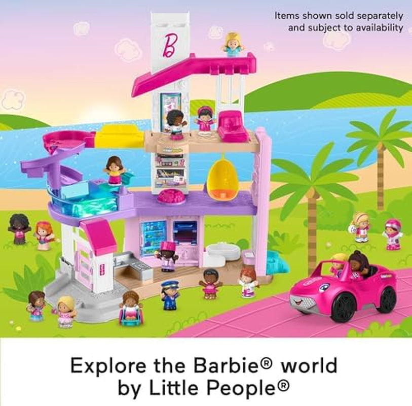 Little People Toddler Toys Barbie Swimming Figure Set with 2 Characters for Preschool Pretend Play Kids Ages 18+ Months